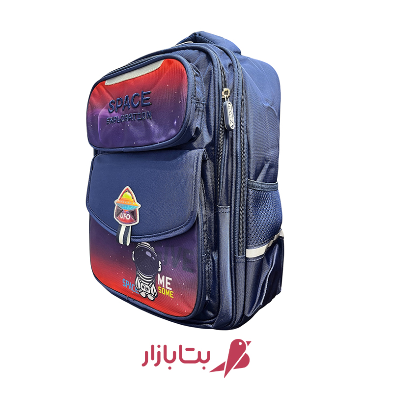 کوله‌پشتی مدرسه‌ای طرح فضانورد مدل Space Exploration