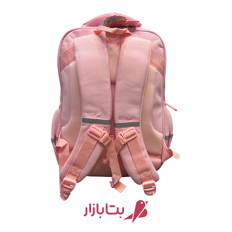 کوله پشتی دخترانه طرح عروسکی با رنگین کمان