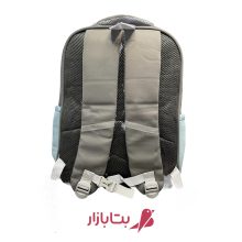 کوله پشتی مدرسه‌ای پسرانه اسپرت طوسی آبی بتابازار