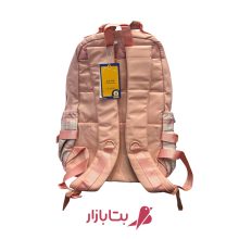 کوله پشتی مدرسه‌ای دخترانه فانتزی طرح خرگوش صورتی بتابازار