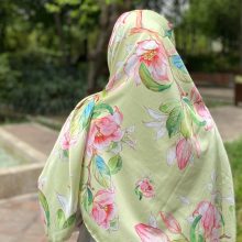 روسری ابریشم توییل بوستان