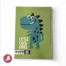دفتر شفیعی 40 برگ طرح دایناسور little cool dino