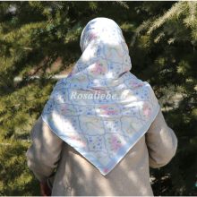 روسری ابریشم توییل گلچهره
