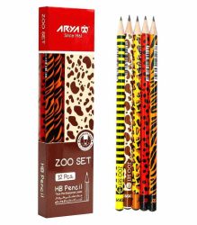 مداد مشکی آریا طرح باغ وحش zoo set